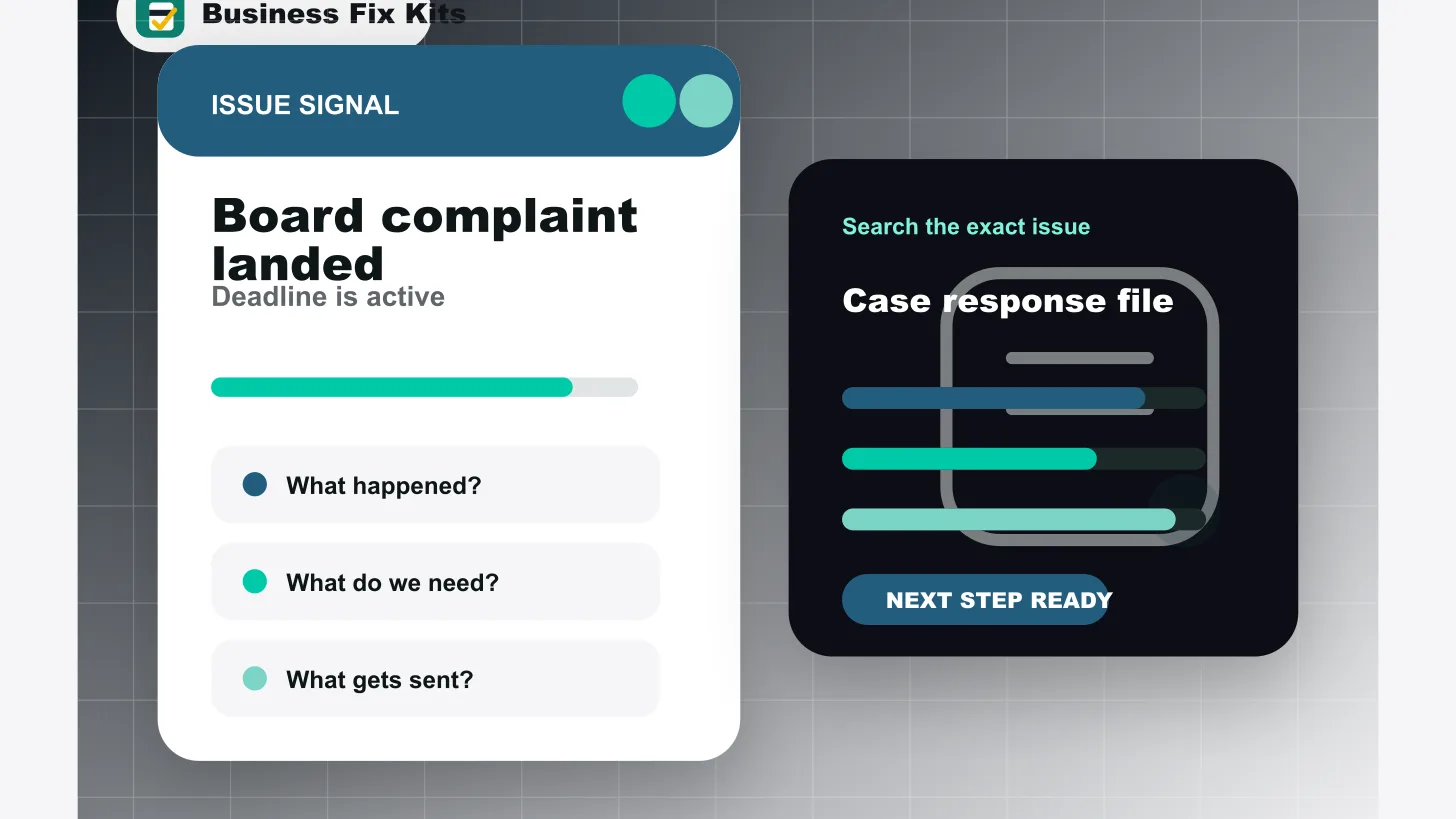 A Contractor License Board Complaint Needs a Response Packet Before the Story Gets Written Without You
