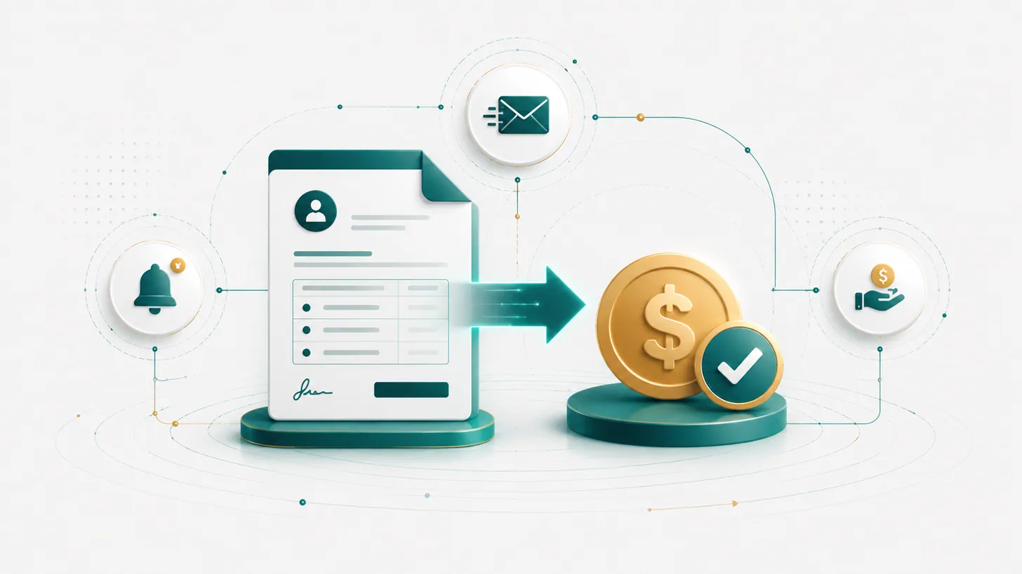 A Deposit Reminder Before Job Start Protects Cash and Filters Out Wobbly Jobs