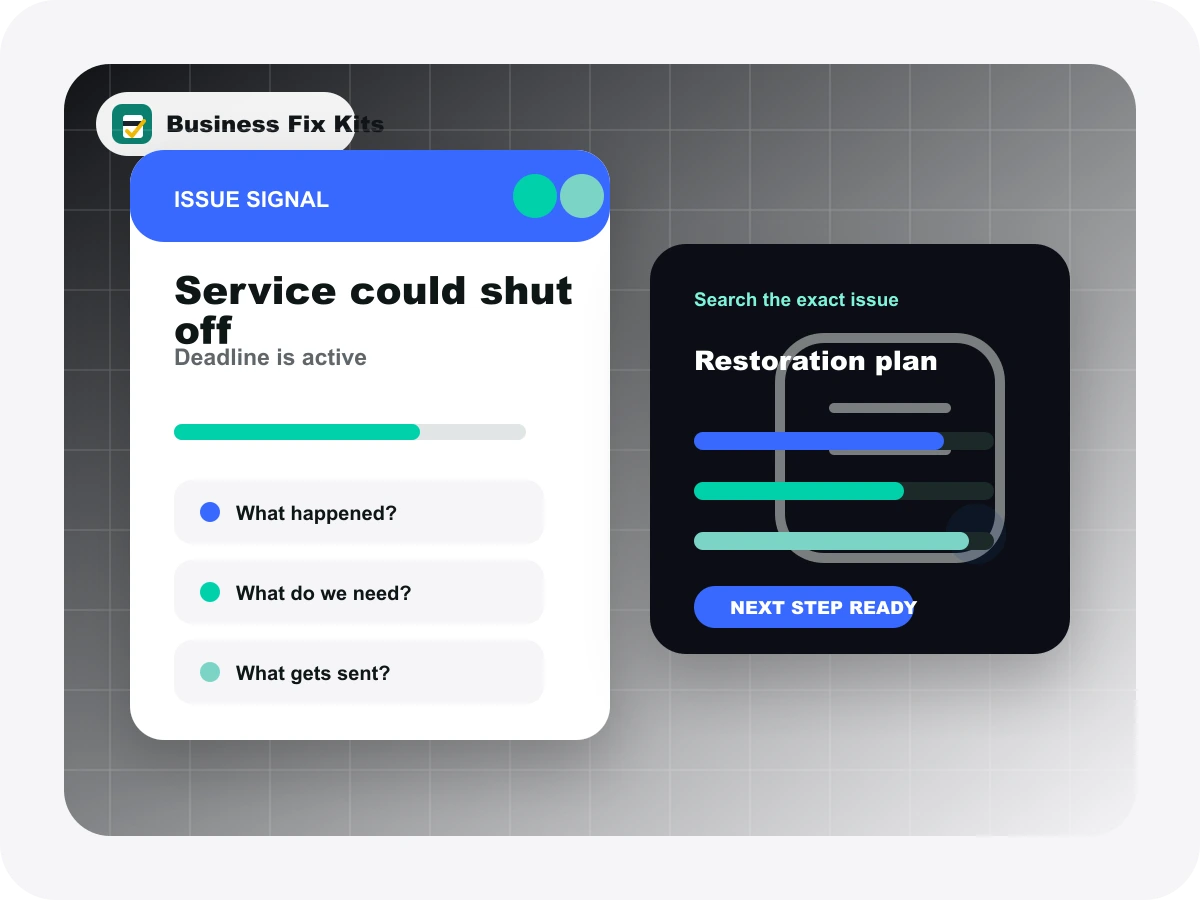 A Utility Shutoff Notice Needs a Response Plan Before Service Loss Turns Into a Full Business Stop