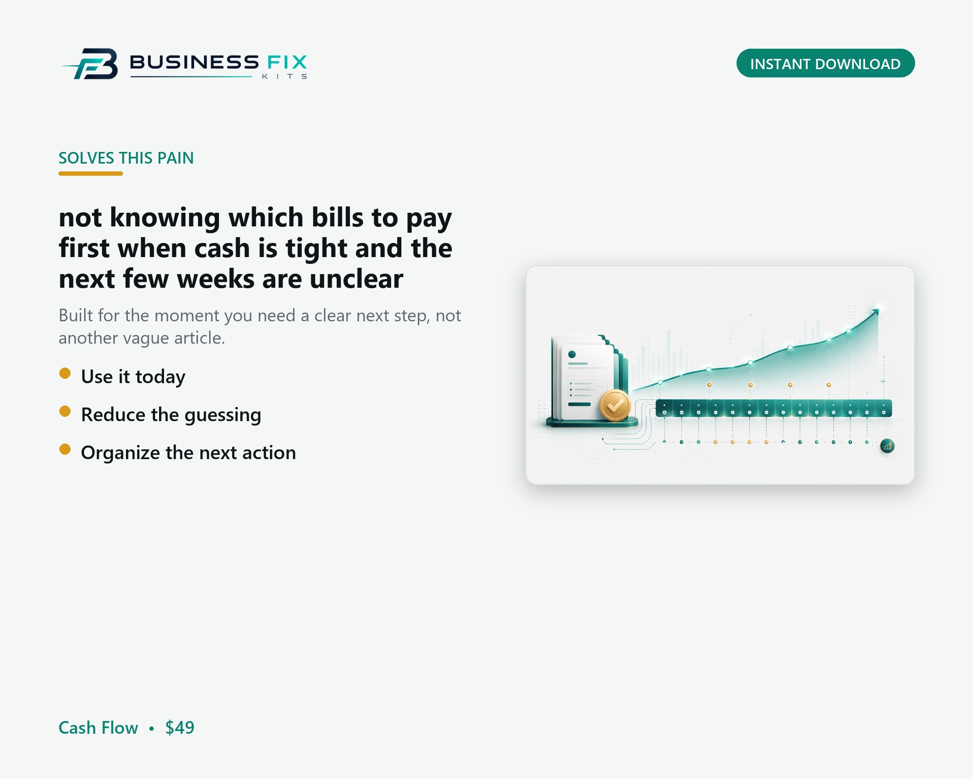 Cash Flow Forecast + Vendor Payment Prioritization Kit product photo