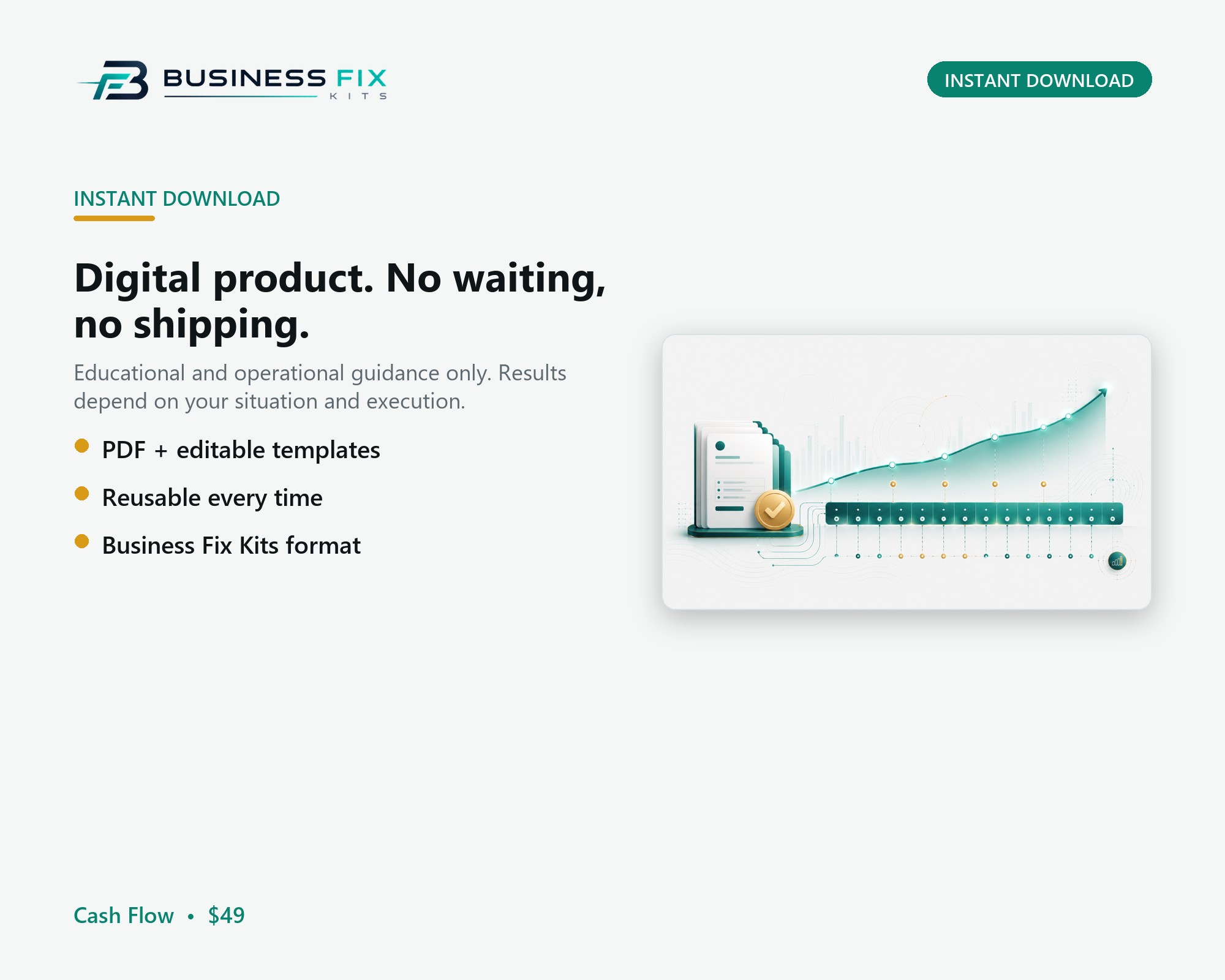 Cash Flow Forecast + Vendor Payment Prioritization Kit product photo