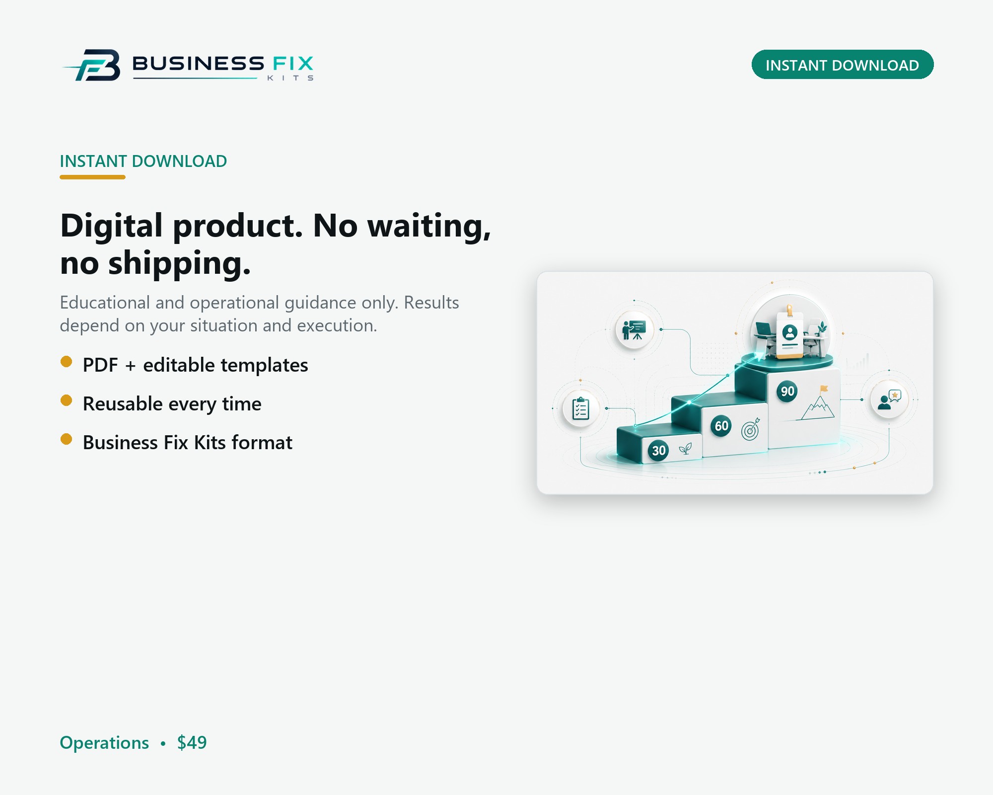 First Hire 30/60/90 Onboarding product photo