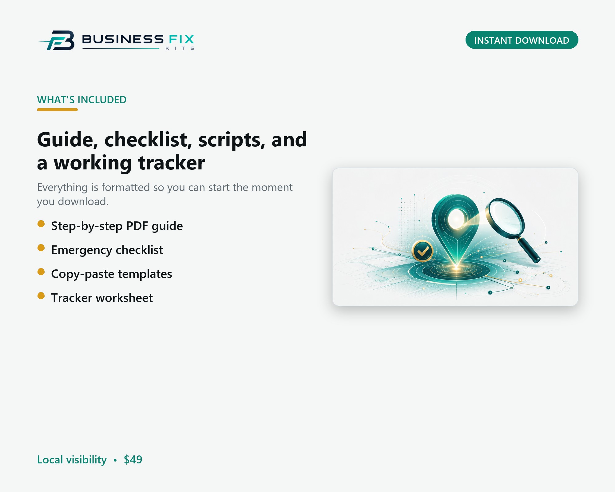 Google Business Profile Suspension Appeal Kit product photo