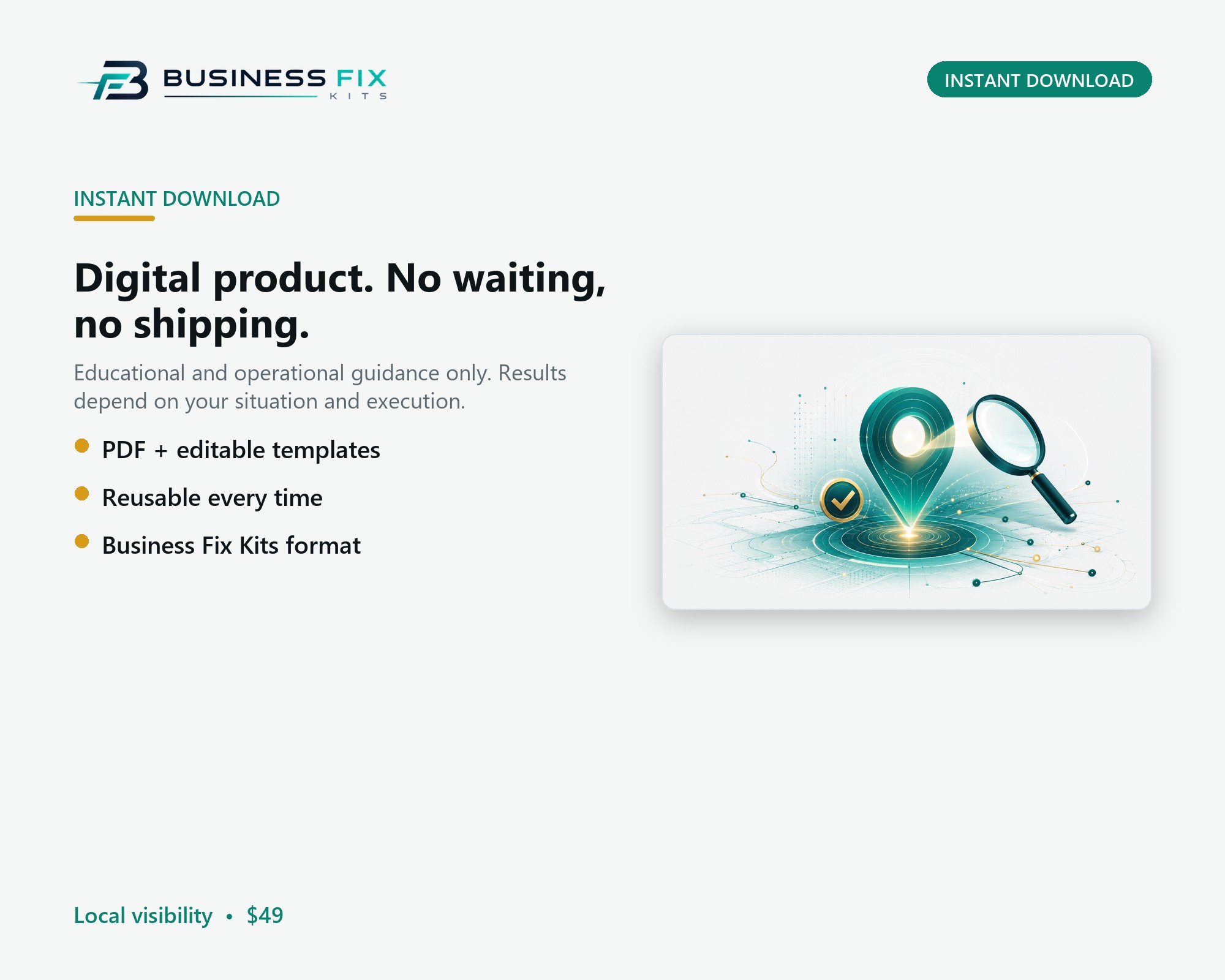 Google Business Profile Suspension Appeal Kit product photo