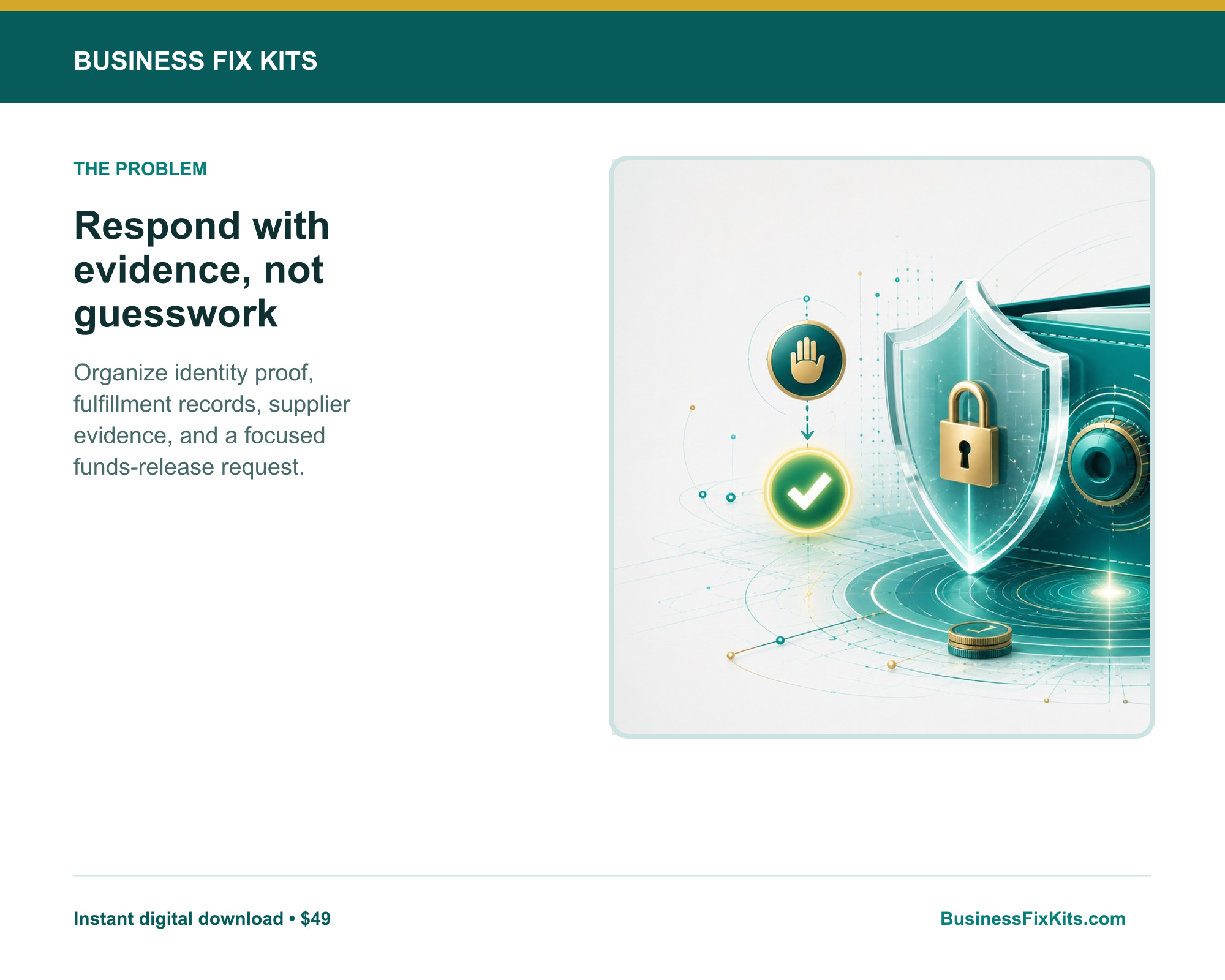 PayPal Account Limitation + Funds Release Kit product photo