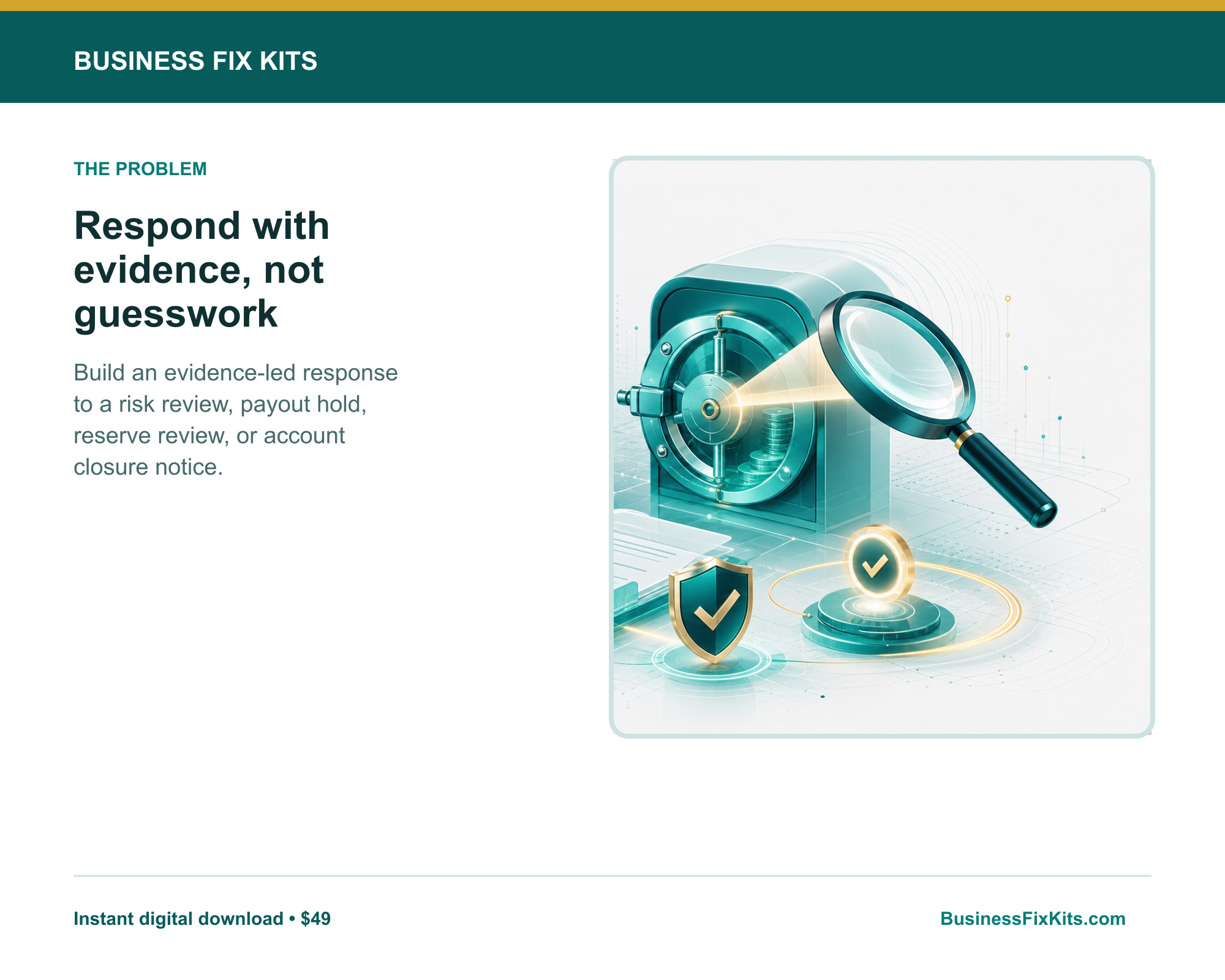 Stripe Risk Review + Funds Hold Release Kit product photo