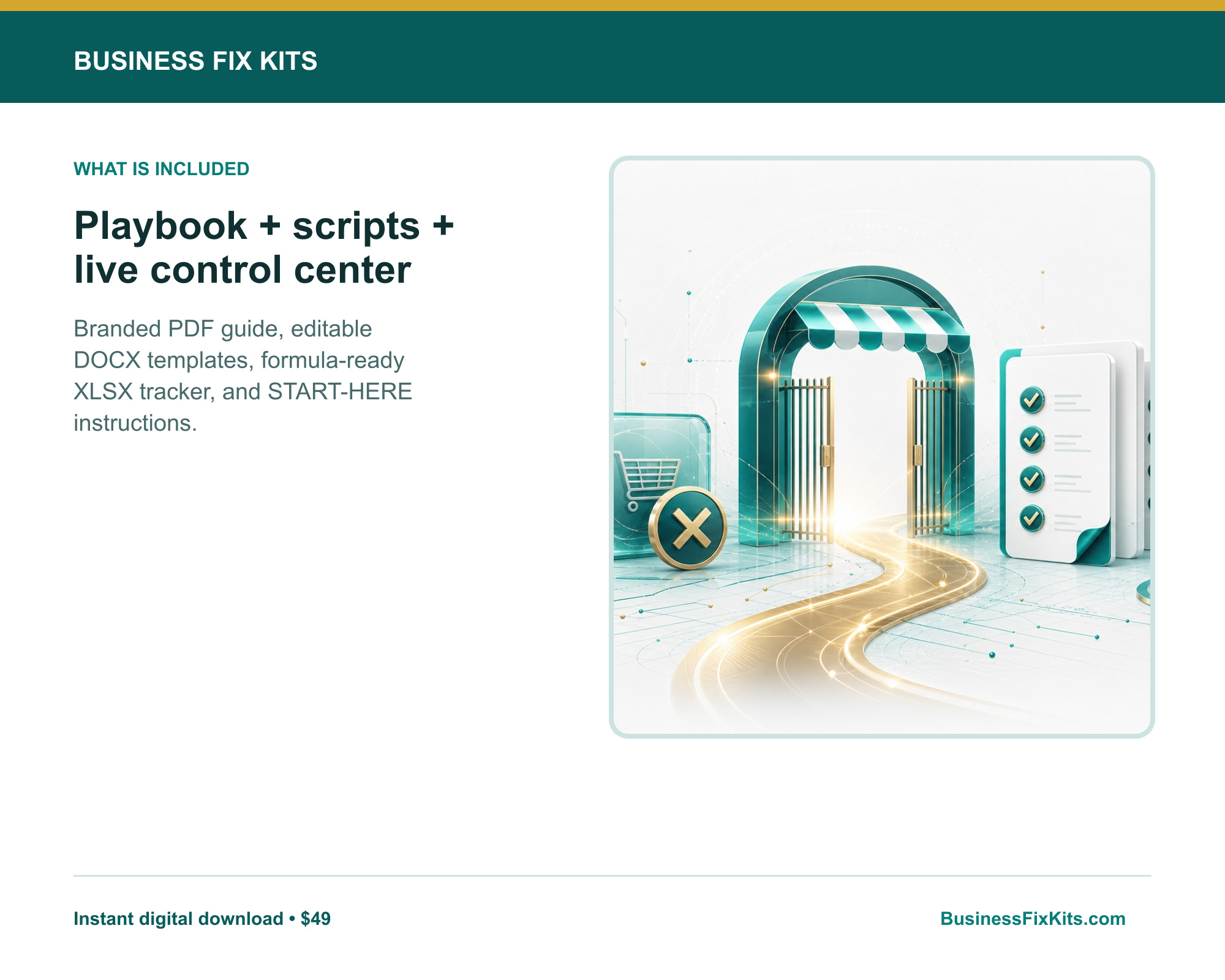 Walmart Marketplace Suspension Appeal Plan Kit product photo