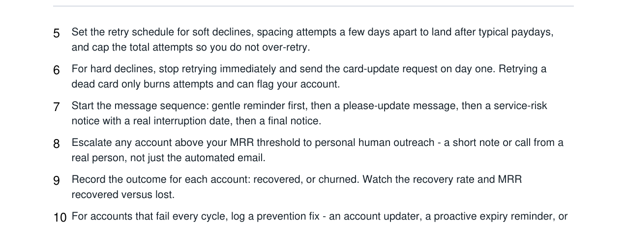 Failed Payment Dunning Recovery Kit real file preview