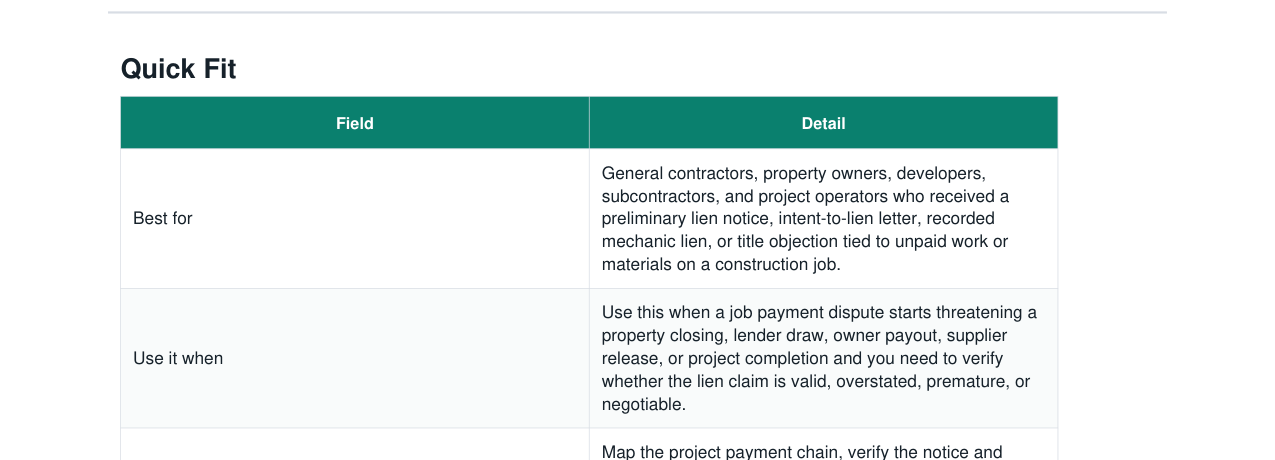 Mechanic Lien Notice + Bond Release Kit real file preview