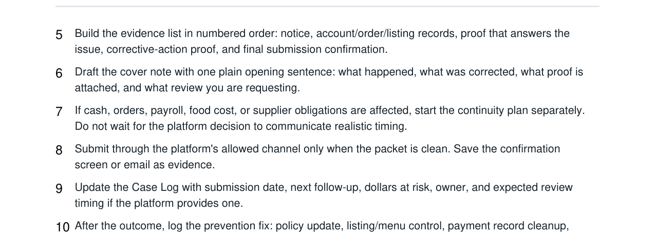 TikTok Shop Violation Appeal + SPS Recovery Kit real file preview