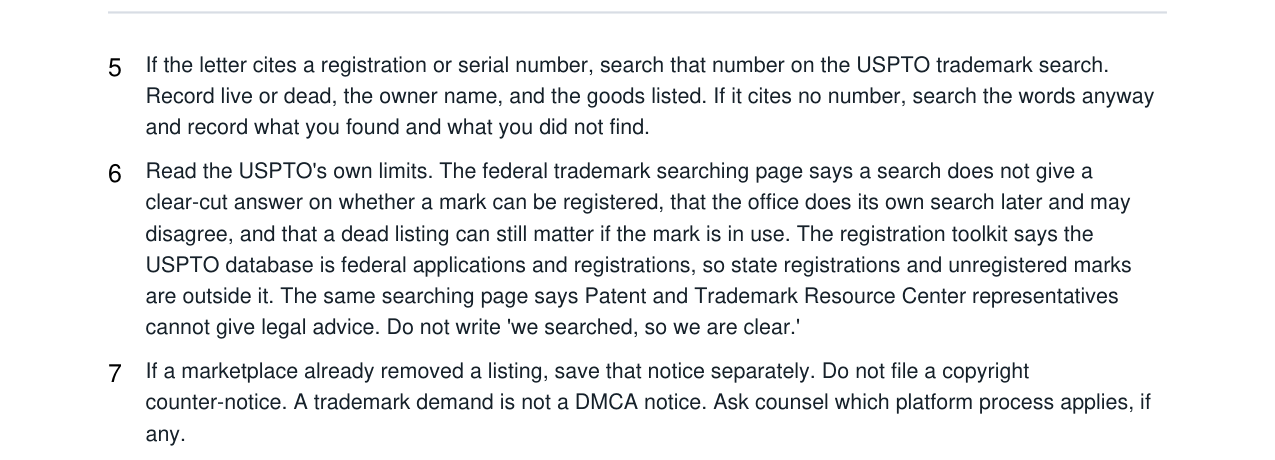 Trademark Demand Organizer Kit real file preview