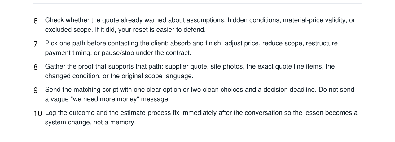 Underpriced Job Price Adjustment Kit real file preview